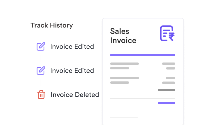 Track Invoice Edit History